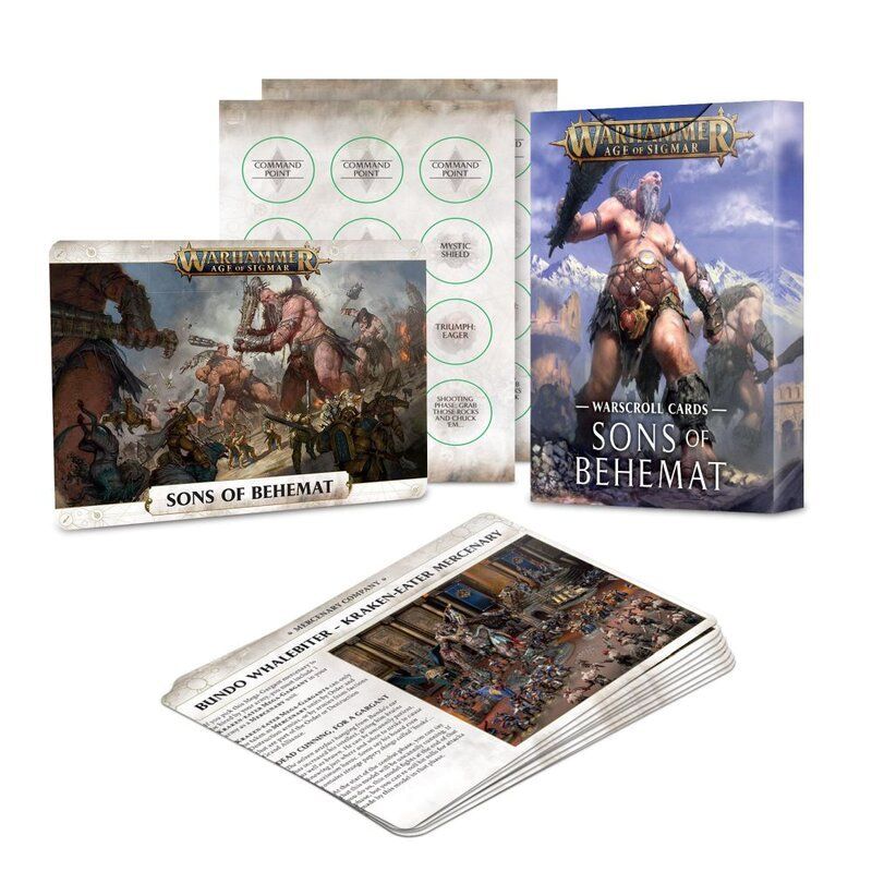 WARSCROLL CARDS: SONS OF BEHEMAT (DEU) (93-04) WARSCROLL CARDS: SONS OF BEHEMAT (DEU) (93-04)