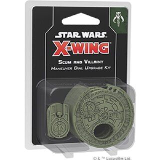 Star Wars X-Wing - Scum and Villainy Maneuver Dial Upgrade Kit Star Wars X-Wing - Scum and Villainy Maneuver Dial Upgrade Kit