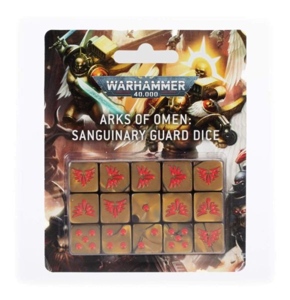 ARKS OF OMEN: SANGUINARY GUARD DICE (41-46)