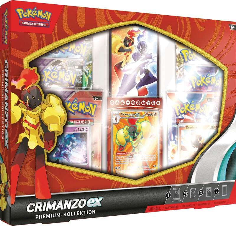 Pokemon - Crimanzo ex Premium-Kollektion (DEU) Pokemon - Crimanzo ex Premium-Kollektion (DEU)