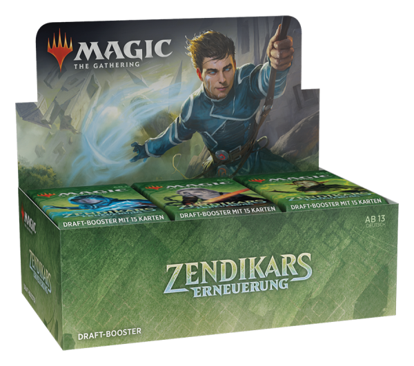 Zendikars Erneuerung - Draft Booster Display (DEU)
