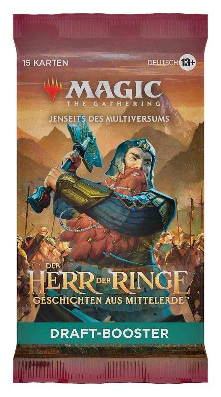 Herr der Ringe: Geschichten aus Mittelerde - Draft Booster (DEU) Herr der Ringe: Geschichten aus Mittelerde - Draft Booster (DEU)