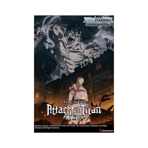 Weiß Schwarz - Attack On Titan: Final Season Booster (ENG) Weiß Schwarz - Attack On Titan: Final Season Booster (ENG)