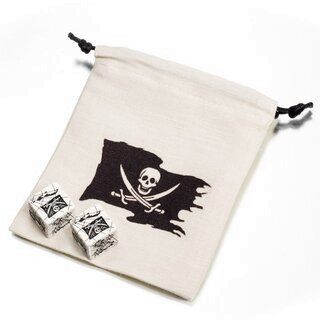 Pirate Dice & Bag