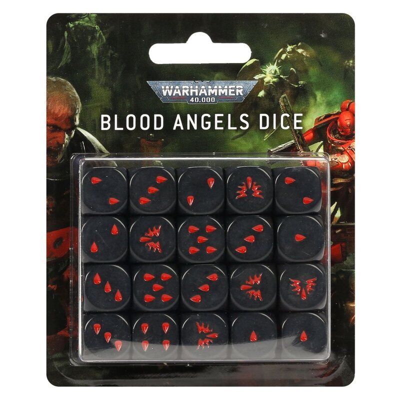 BLOOD ANGELS DICE SET (41-45)