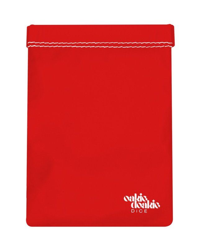 Oakie Doakie Dice Bag large - red Oakie Doakie Dice Bag large - red