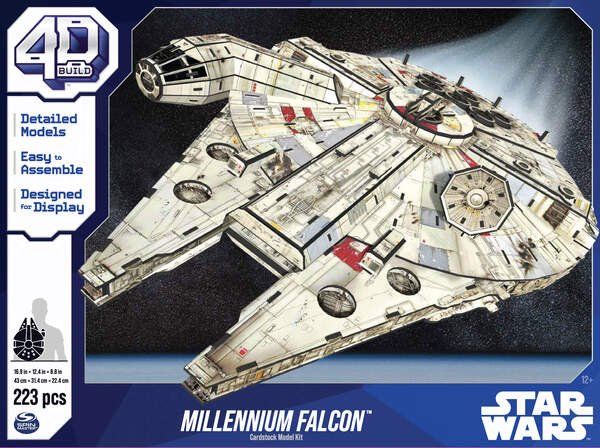4D Build Star Wars - Millennium Falcon Raumschiff