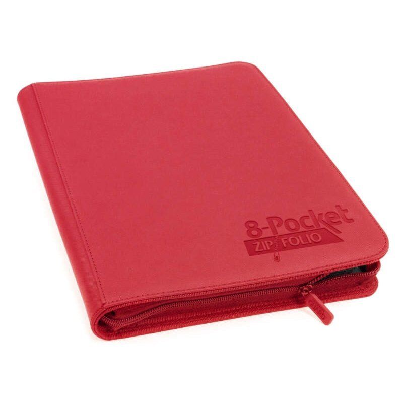 8-Pocket ZipFolio XenoSkin Rot