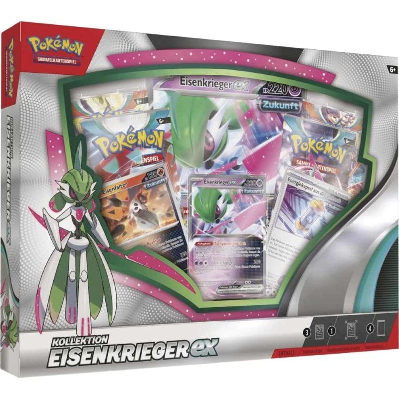 Pokemon Paradoxrift - Eisenkrieger EX Kollektion (DEU) Pokemon Paradoxrift - Eisenkrieger EX Kollektion (DEU)