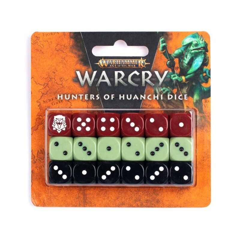 WARCRY: HUNTERS OF HUANCHI DICE (111-73) WARCRY: HUNTERS OF HUANCHI DICE (111-73)