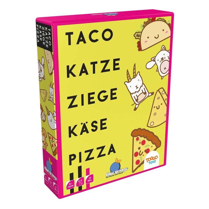 Taco Katze Ziege Käse Pizza