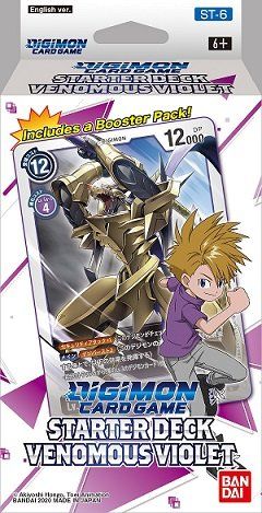 Digimon Card Game: Starter Deck Venomous Violet (ENG) Digimon Card Game: Starter Deck Venomous Violet (ENG)