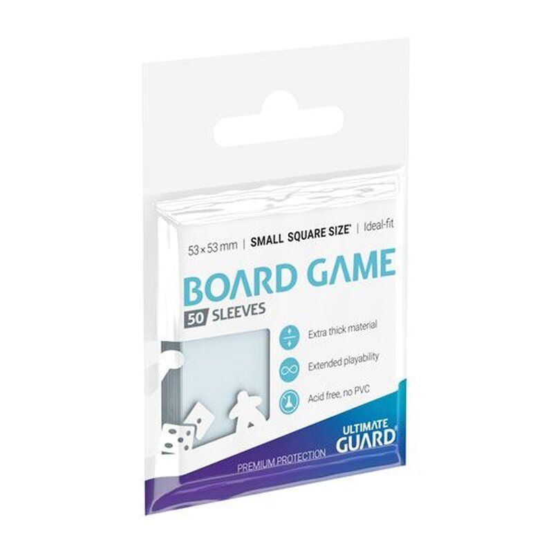 Premium Soft Sleeves for Board Game Cards Small Square (50)
