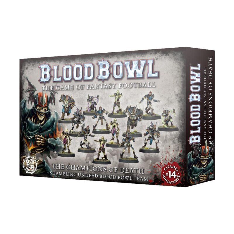 BLOOD BOWL CHAMPIONS OF DEATH TEAM (200-62) BLOOD BOWL CHAMPIONS OF DEATH TEAM (200-62)