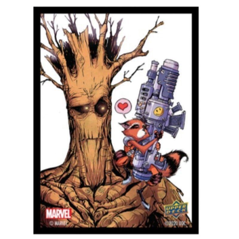 Marvel Card Sleeves: Groot and Rocket (65)