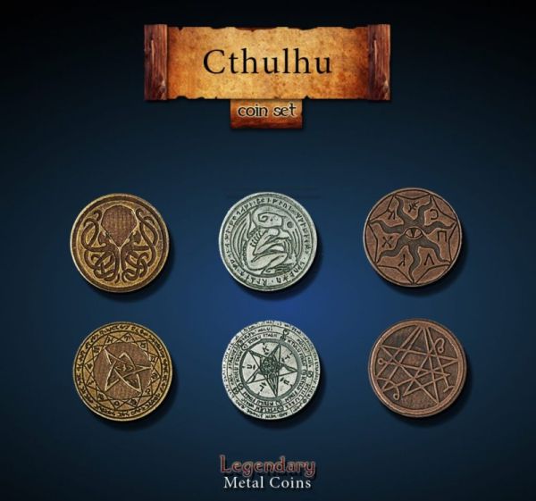 Cthulhu Coin Set (24 Stück)