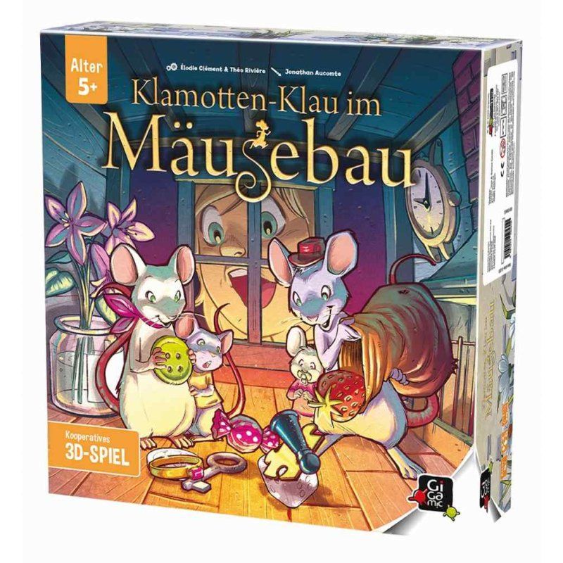 Klamotten-Klau im Mäusebau Klamotten-Klau im Mäusebau