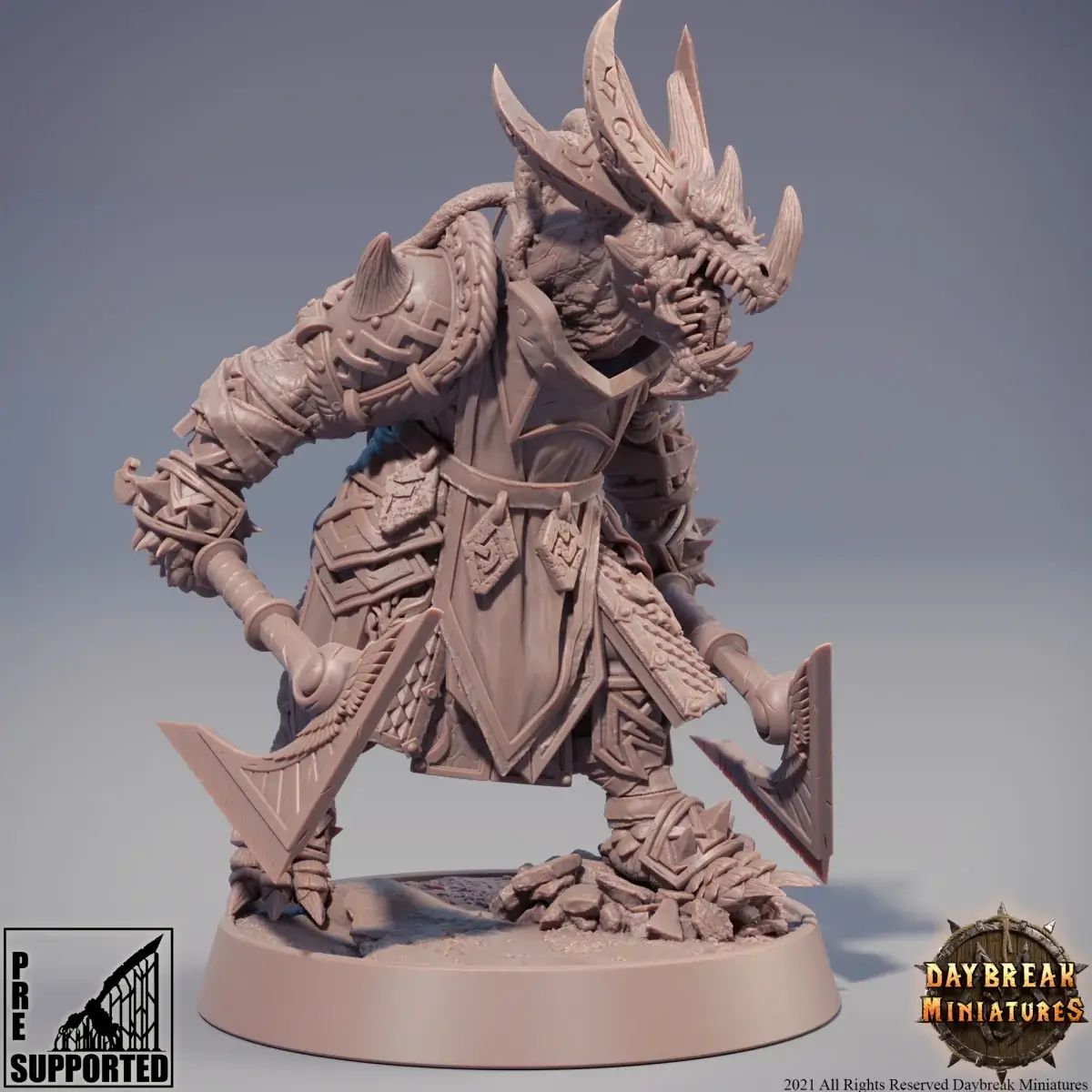 Kunzite of the Southern Rebels The Stoneborn of the Fire Mountains Daybreak Miniatures 75mm