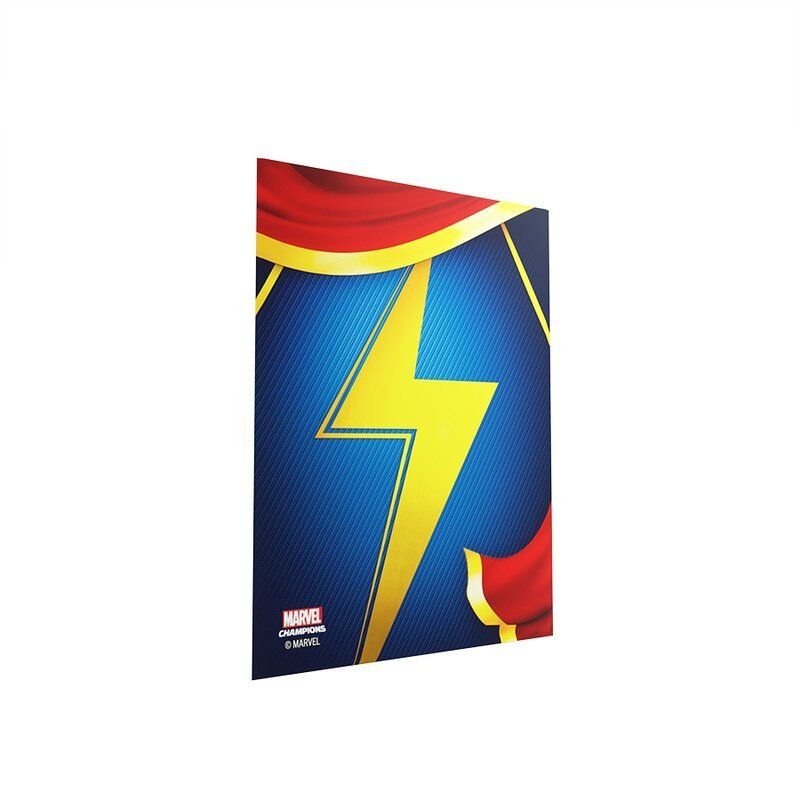 Marvel Champions Art Sleeves - Ms. Marvel (50+1 Sleeves) Marvel Champions Art Sleeves - Ms. Marvel (50+1 Sleeves)