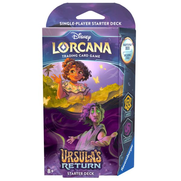 Lorcana - Ursula's Return - Starter Deck Amber & Amethyst (ENG)