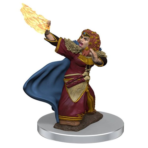 D&D Female Dwarf Wizard Premium Figure