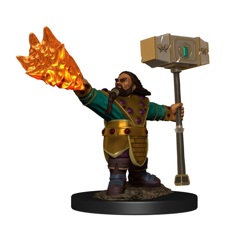 D&D Male Dwarf Cleric Premium Figure