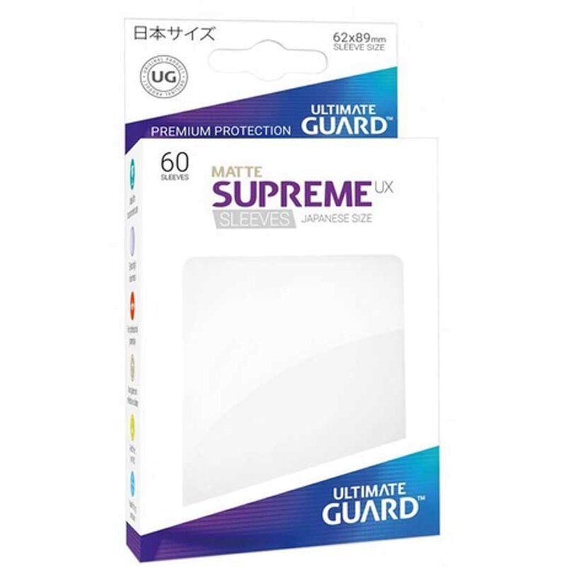 Supreme UX Sleeves Japanische Größe Matte White (60)