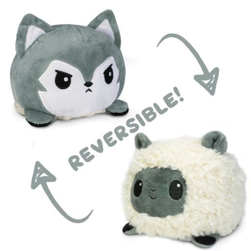 Reversible Sheep & Wolf Plushie