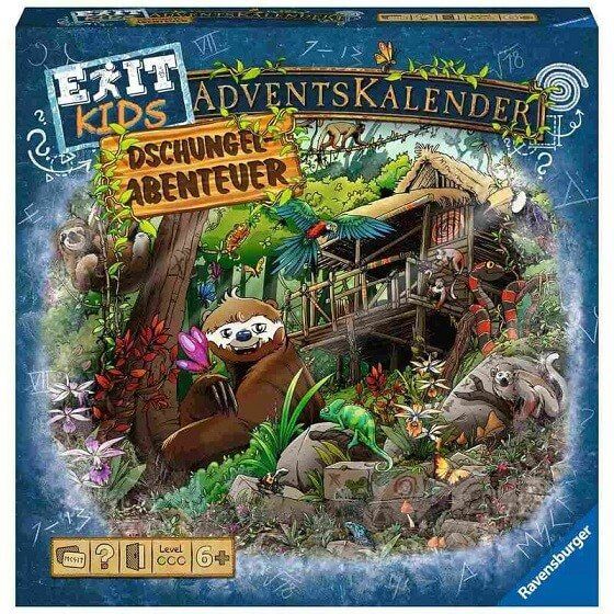 EXIT Adventskalender Kids - Dschungel-Abenteuer