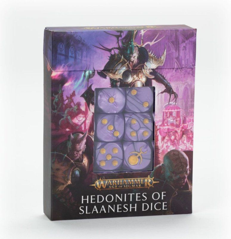 AGE OF SIGMAR: HEDONITES OF SLAANESH DICE (83-94) AGE OF SIGMAR: HEDONITES OF SLAANESH DICE (83-94)
