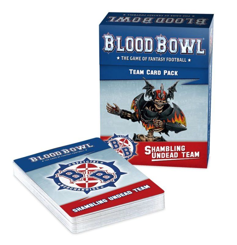 BLOOD BOWL: SHAMBLING UNDEAD TEAM CARDS (200-53) BLOOD BOWL: SHAMBLING UNDEAD TEAM CARDS (200-53)
