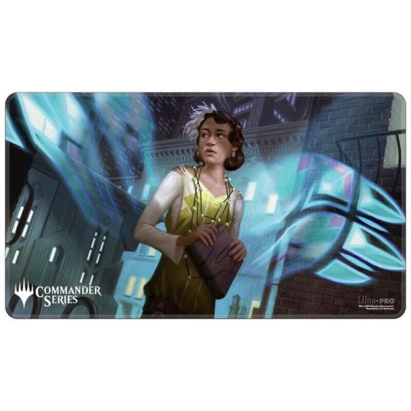 COMMANDER SERIES MONO COLOR STITCHED EDGE PLAYMAT GIADA