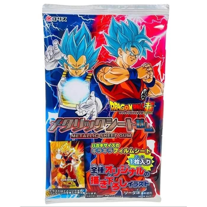 Dragon Ball Metallic Sheet with Gum (3,5g) Dragon Ball Metallic Sheet with Gum (3,5g)