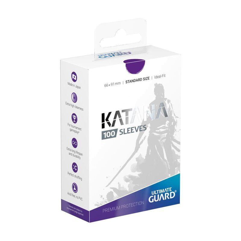 Katana Sleeves Standard Size Purple (100) Katana Sleeves Standard Size Purple (100)