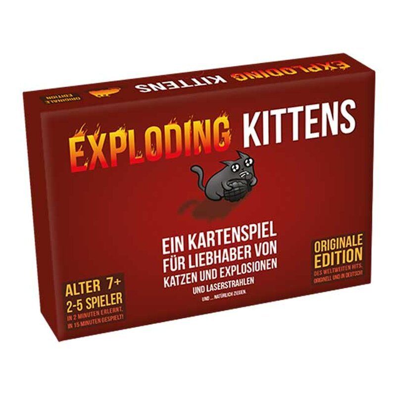 OUT OF PRINT Exploding Kittens (Miauende Edition)