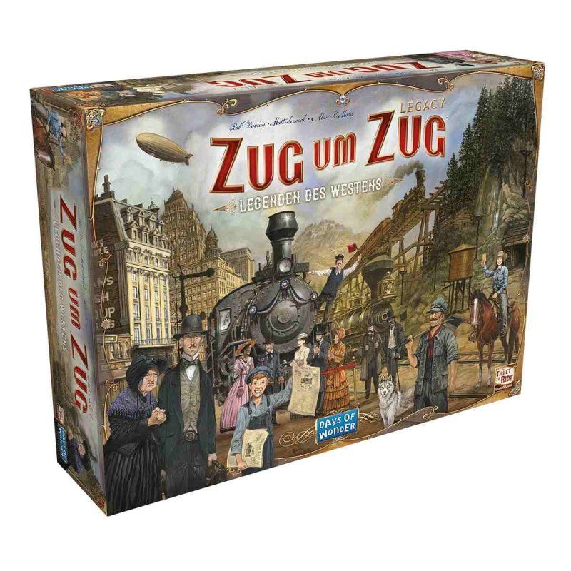 Zug um Zug Legacy: Legenden des Westens Zug um Zug Legacy: Legenden des Westens