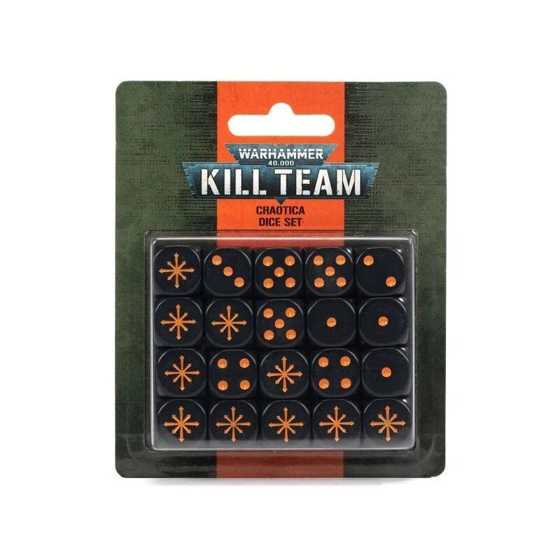 KILL TEAM: CHAOTICA DICE SET (102-81) KILL TEAM: CHAOTICA DICE SET (102-81)