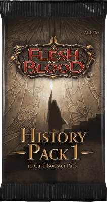 Flesh & Blood TCG - History Pack 1. Booster (ENG)