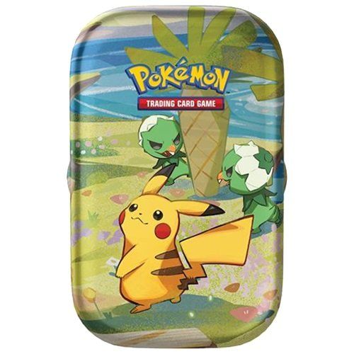 Pokemon Paldea Freunde - Pikachu & Chilingel Mini Tin (DEU)