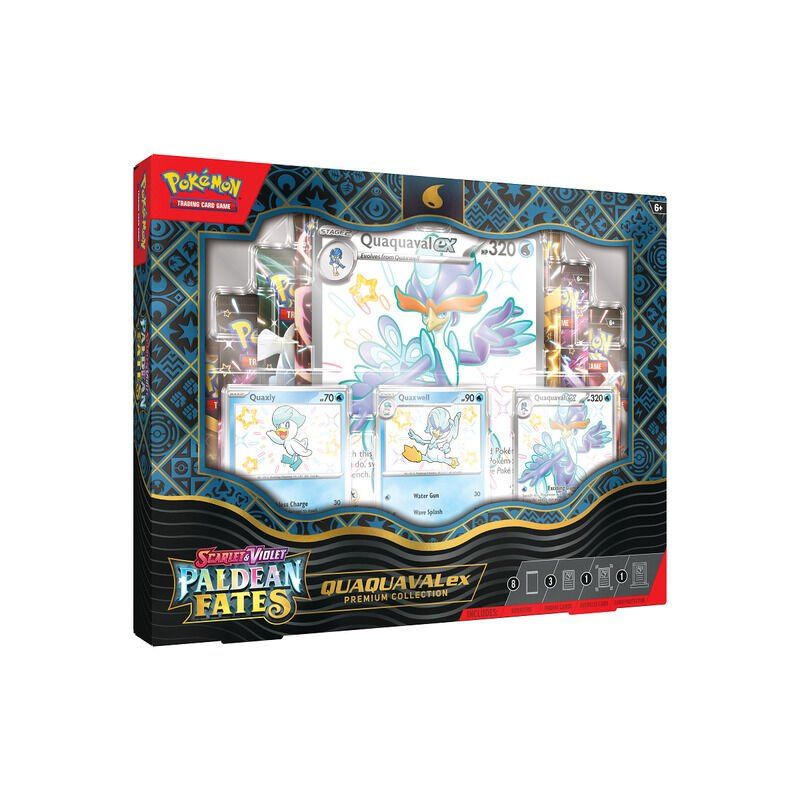 Paldean Fates - Quaquaval ex Premium Collection (ENG) Paldean Fates - Quaquaval ex Premium Collection (ENG)