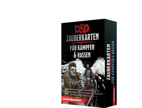 Dungeons & Dragons - Zauberkarten für Kämpfer & Rassen