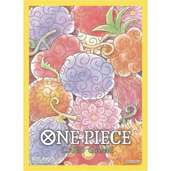 ONE PIECE - OFFICIAL CARD SLEEVES - DEVIL FRUITS