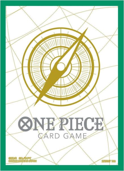 One Piece Card Game - Official Sleeve 5 Standard Green (70)