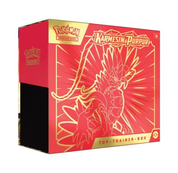 Karmesin & Purpur - Koraidon Top-Trainer Box (DEU)