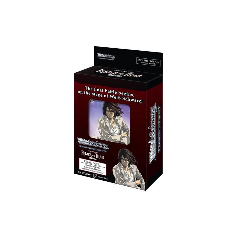 Weiß Schwarz - Attack On Titan: Final Season Trial Deck (ENG) Weiß Schwarz - Attack On Titan: Final Season Trial Deck (ENG)
