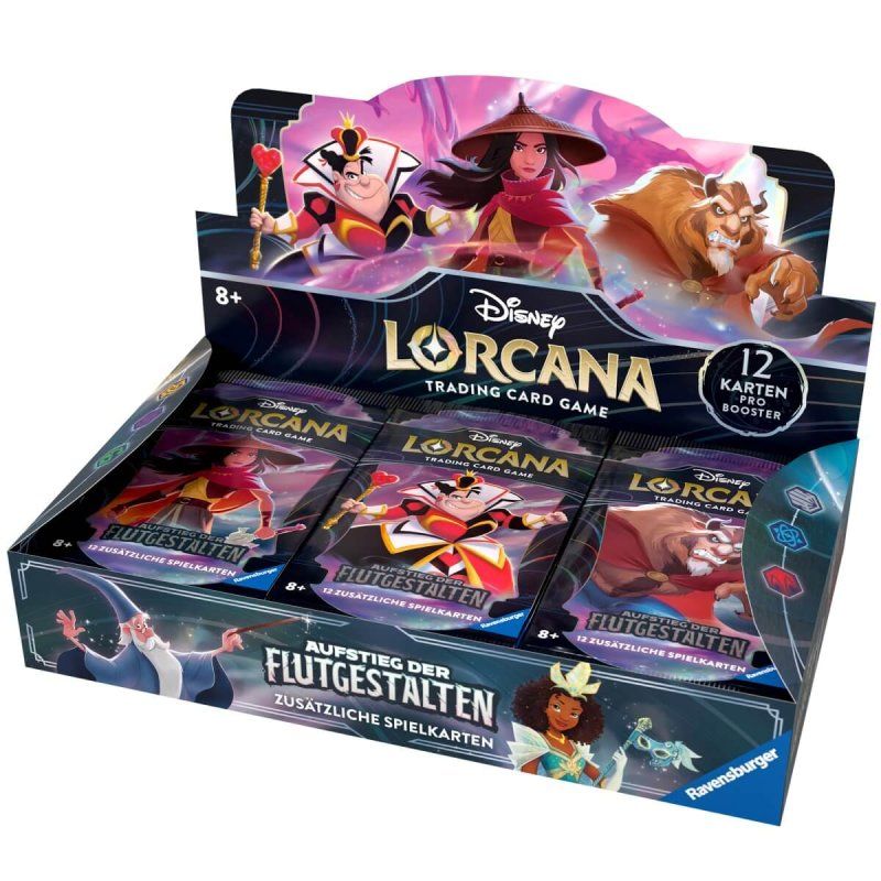 Lorcana - Aufstieg der Flutgestalten - Booster Display (DEU) Lorcana - Aufstieg der Flutgestalten - Booster Display (DEU)