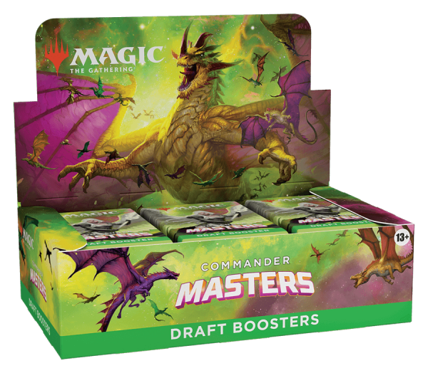 Commander Masters - Draft Booster Display (ENG)