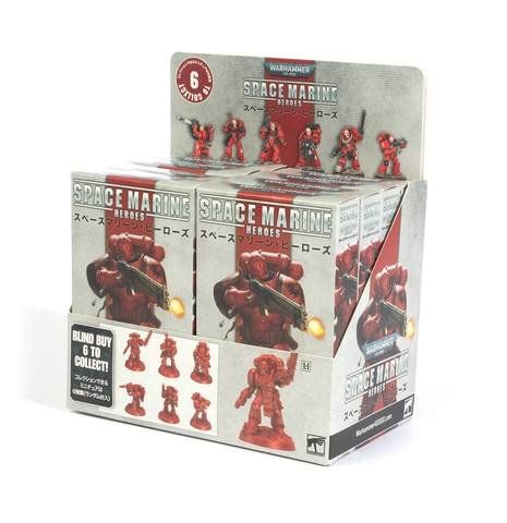 Space Marine Heroes Miniaturen Blood Angels Collection One