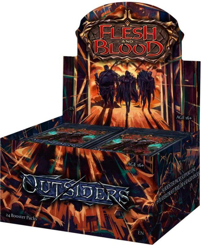 FLESH & BLOOD TCG - OUTSIDERS BOOSTER DISPLAY (ENG) FLESH & BLOOD TCG - OUTSIDERS BOOSTER DISPLAY (ENG)