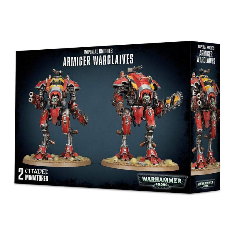 OUT OF PRINT IMPERIAL KNIGHTS: ARMIGER WARGLAIVES (54-17)